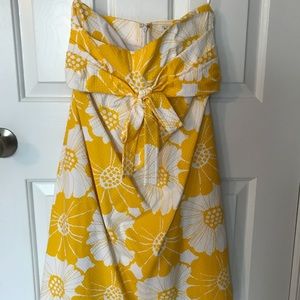 Kate Spade Yellow Floral Dress